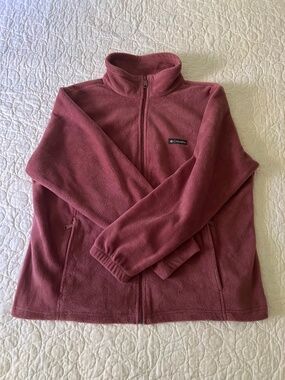Columbia Women’s Benton Springs Full Zip Fleece Jacket in Antique Mauve